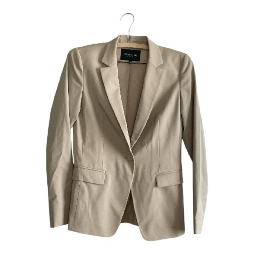 Lafayette 148 New York Beige Blazer – Classic Tailored Women’s Jacket